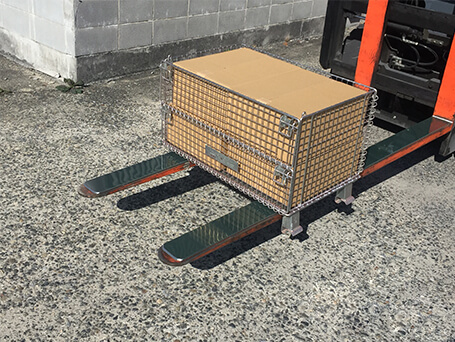 作業性の高いフォークリフト用滑り止めマット