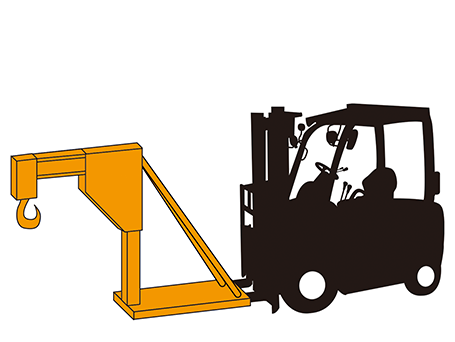 フックの吊り具は安全性高いが重たい